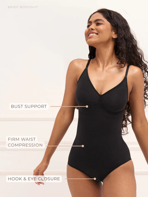 Seamless Sculpting Bodysuit – Tummy Control & Lift Shapewear for Women