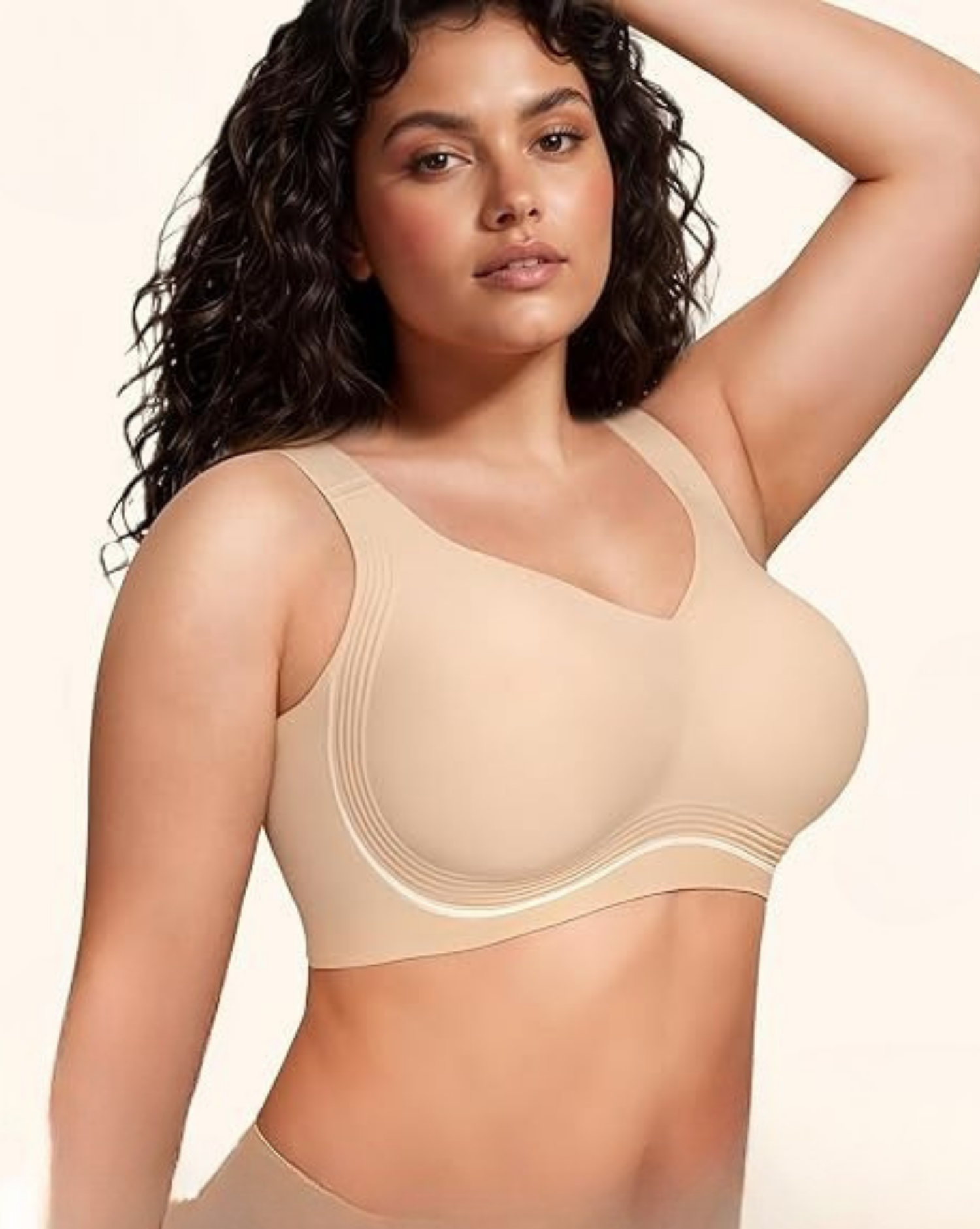 Second Skin Sculpt Bra – Wireless Seamless Lift & Support