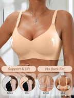 Second Skin Sculpt Bra – Kabelloser, nahtloser Lift & Halt